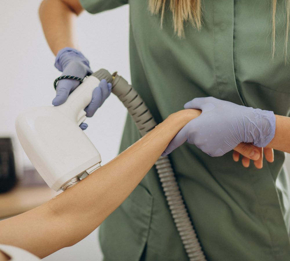 Laser epilation, hair removal therapy
